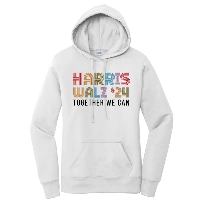 Harris Walz Women's Pullover Hoodie