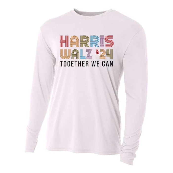 Harris Walz Cooling Performance Long Sleeve Crew