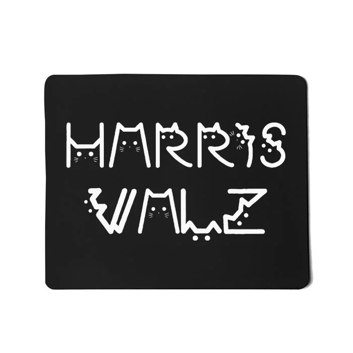 Harris Waltz Harris Walz Kamala Tim Democratic Vp President Mousepad