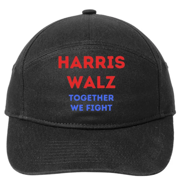 Harris Walz 7-Panel Snapback Hat