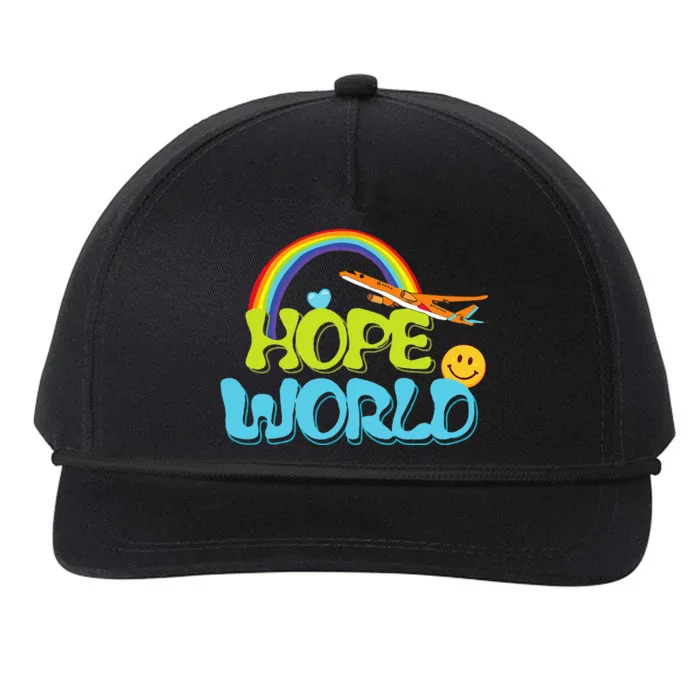 Hope World Hobicore Hobi Snapback Five-Panel Rope Hat