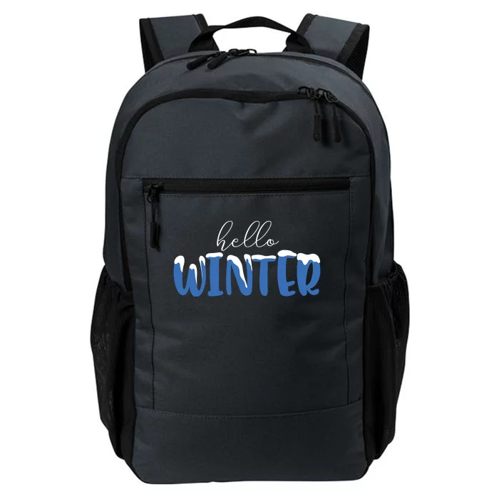 Hello Winter Holiday Season Daily Commute Backpack