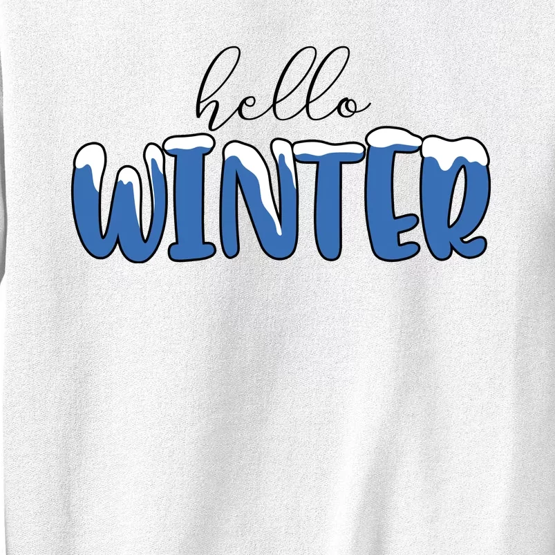 Hello Winter Holiday Season Sweatshirt