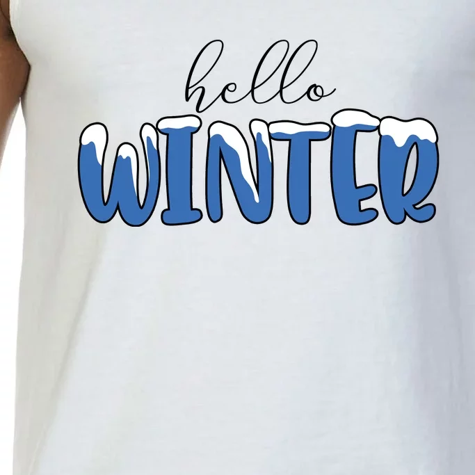 Hello Winter Holiday Season Comfort Colors® Tank Top