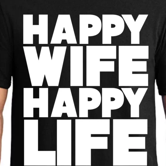 Happy Wife Happy Life Meaningful Gift Pajama Set