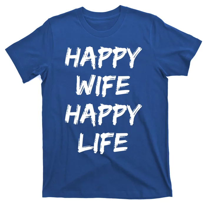 Happy Wife Happy Life Gift T-Shirt