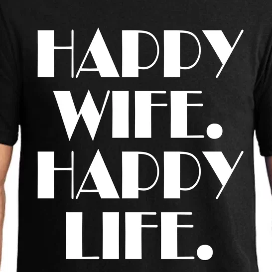 Happy Wife Happy Life Gift Pajama Set