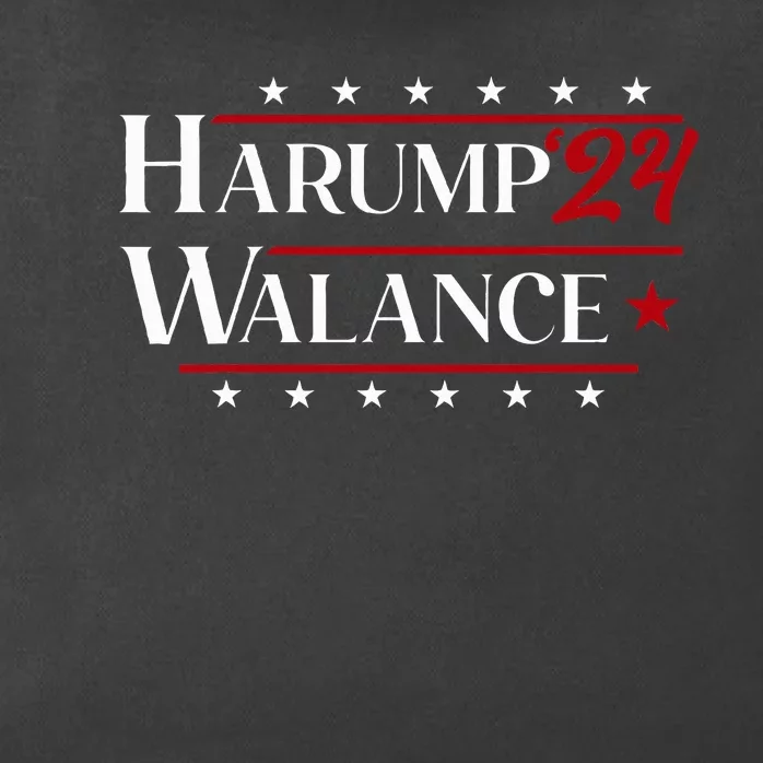 Harump Walance Harris Trump Walz Vance Zip Tote Bag