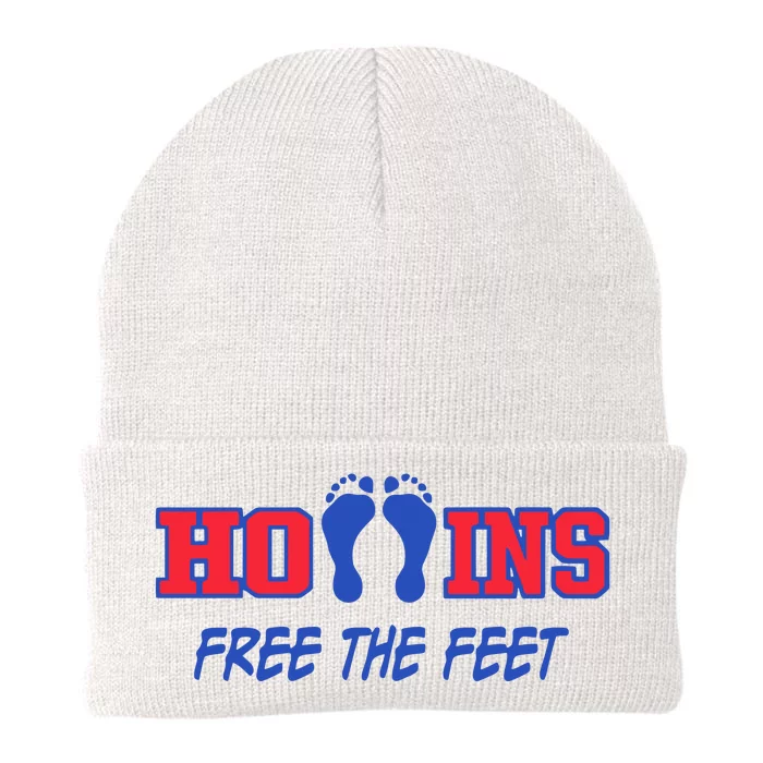 Hollins Wearing Hollins Free The Feet Knit Cap Winter Beanie