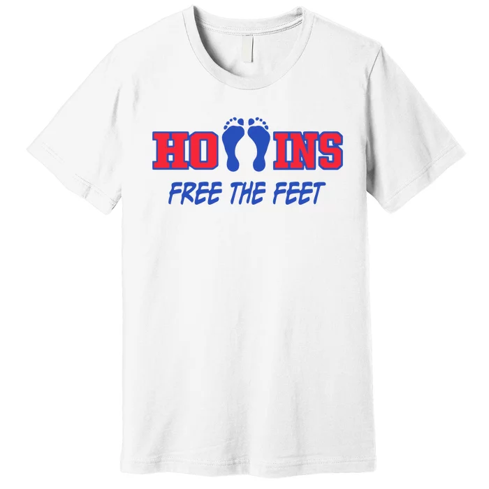 Hollins Wearing Hollins Free The Feet Premium T-Shirt