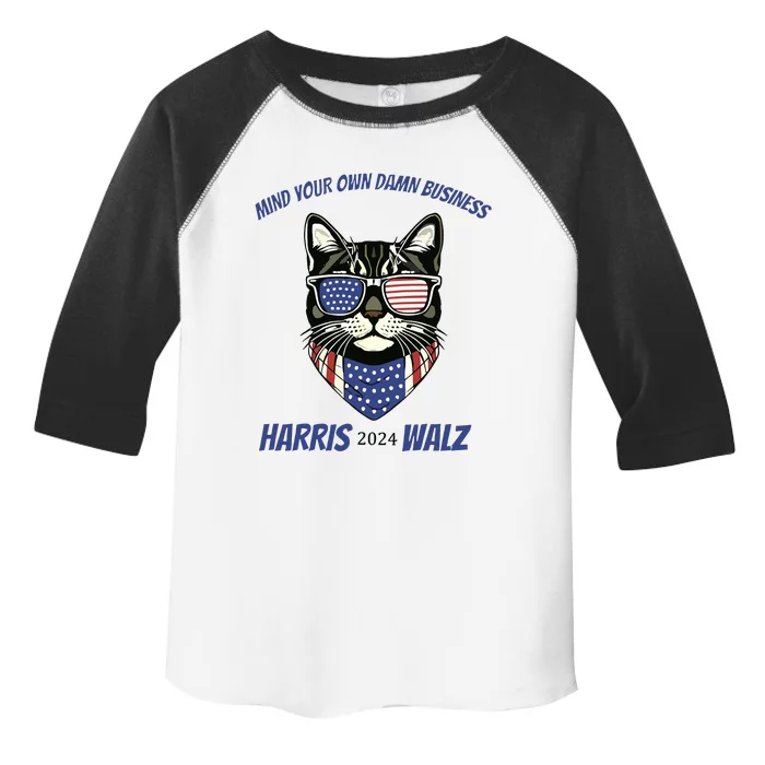 Harris Walz Toddler Fine Jersey T-Shirt