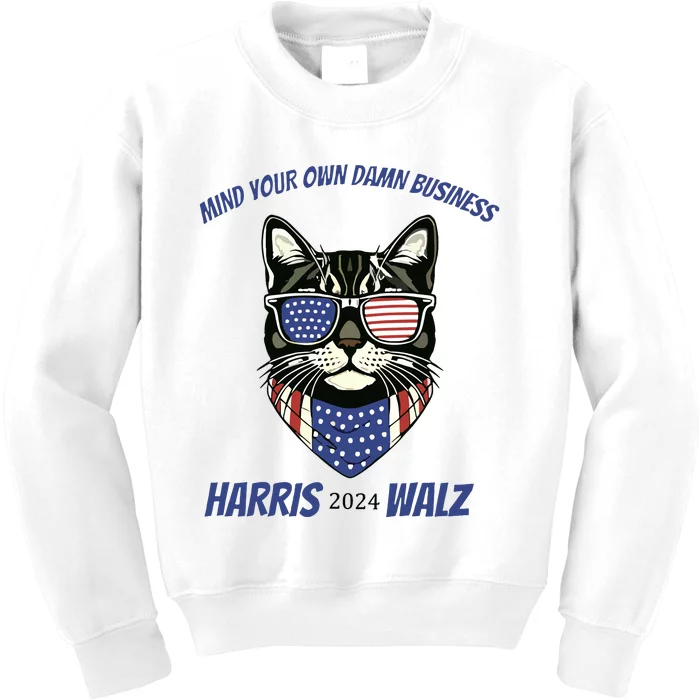 Harris Walz Kids Sweatshirt