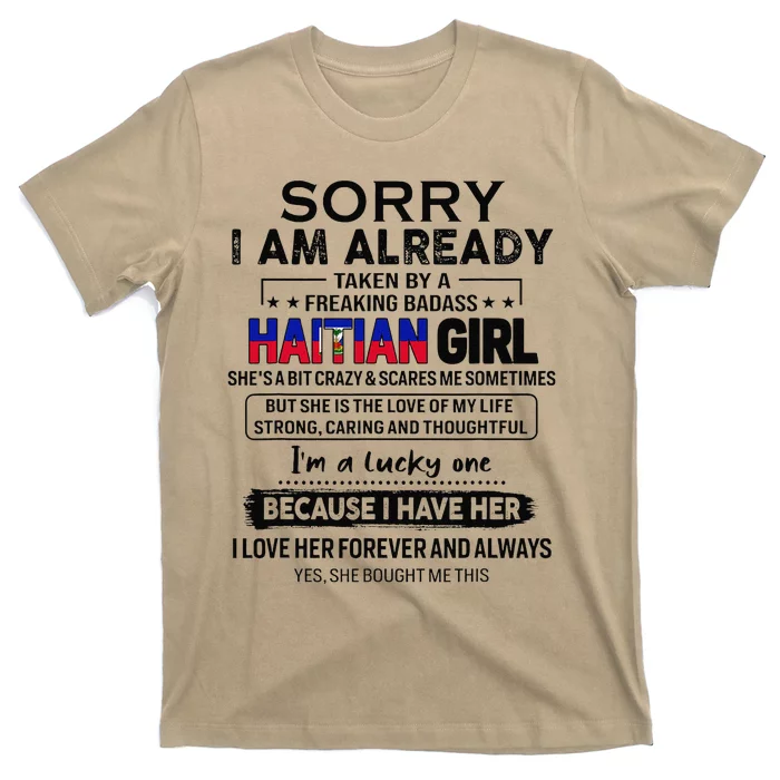 Haitian Wife IM Lucky One To Have A Haitian T-Shirt