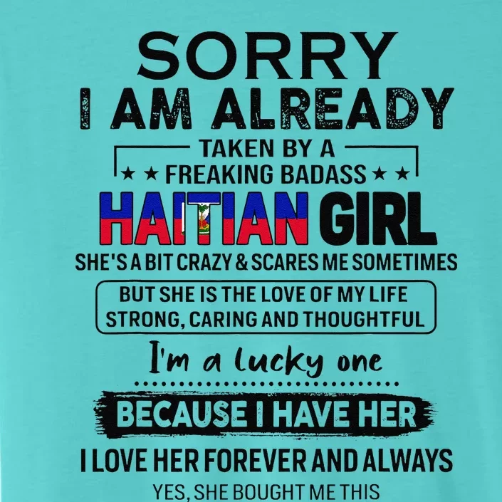 Haitian Wife IM Lucky One To Have A Haitian ChromaSoft Performance T-Shirt