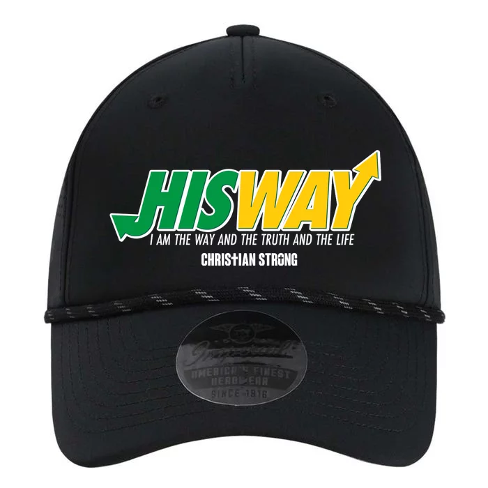 His Way I Am The Way The Truth And The Life Christian Strong Performance The Dyno Cap