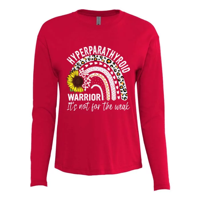 Hyperparathyroidism Warrior It's not for the weak Awareness Womens Cotton Relaxed Long Sleeve T-Shirt