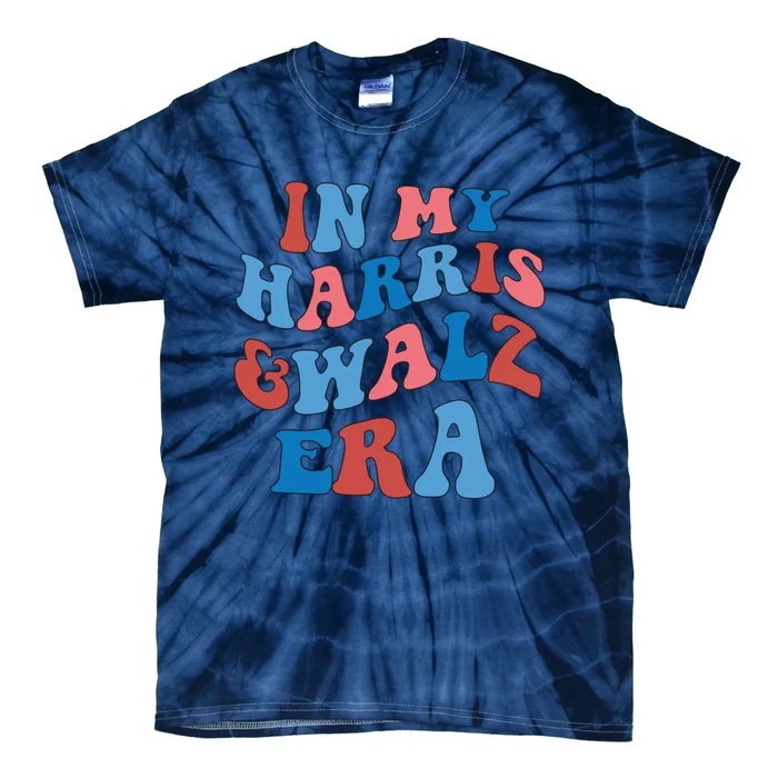 Harris Walz In My Kamala 2024 Era Democrat Tie-Dye T-Shirt