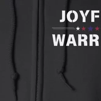 Harris Walz Joyful Warriors Walz Kamala Harris 2024 Full Zip Hoodie