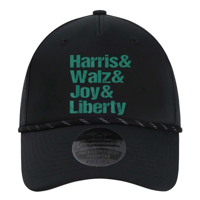 Harris Walz Joy Liberty Performance The Dyno Cap