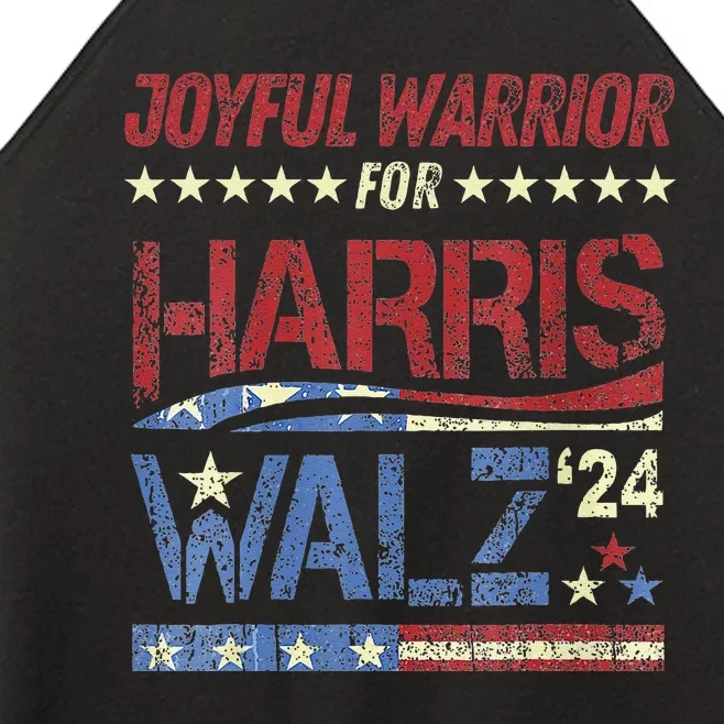 Harris Walz Joyful Warriors Walz Kamala Harris 2024 Women’s Perfect Tri Rocker Tank