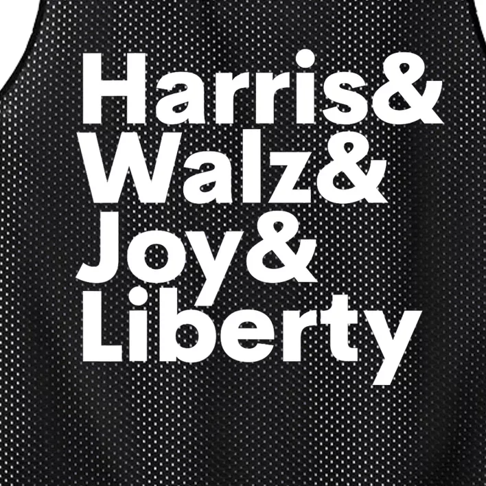 Harris Walz Joy Liberty Harris Walz Waltz 2024 Mesh Reversible Basketball Jersey Tank