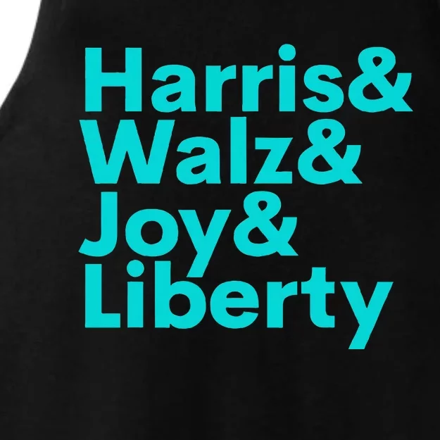 Harris Walz Joy Liberty Ladies Tri-Blend Wicking Tank