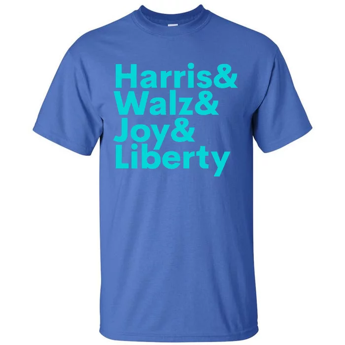 Harris Walz Joy Liberty Tall T-Shirt