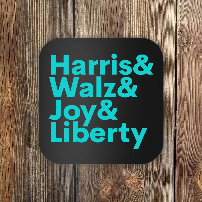 Harris Walz Joy Liberty Harris Walz Waltz 2024 Retro Coaster