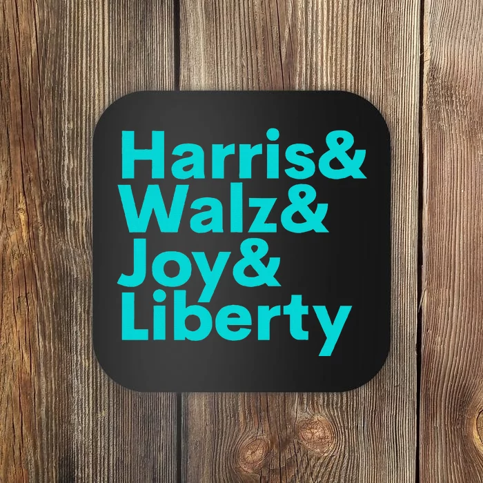 Harris Walz Joy Liberty Harris Walz Waltz 2024 Coaster