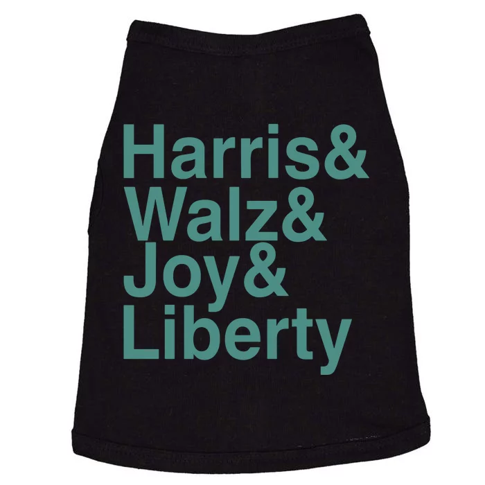 ‪Harris & Walz & Joy & Liberty Doggie Tank