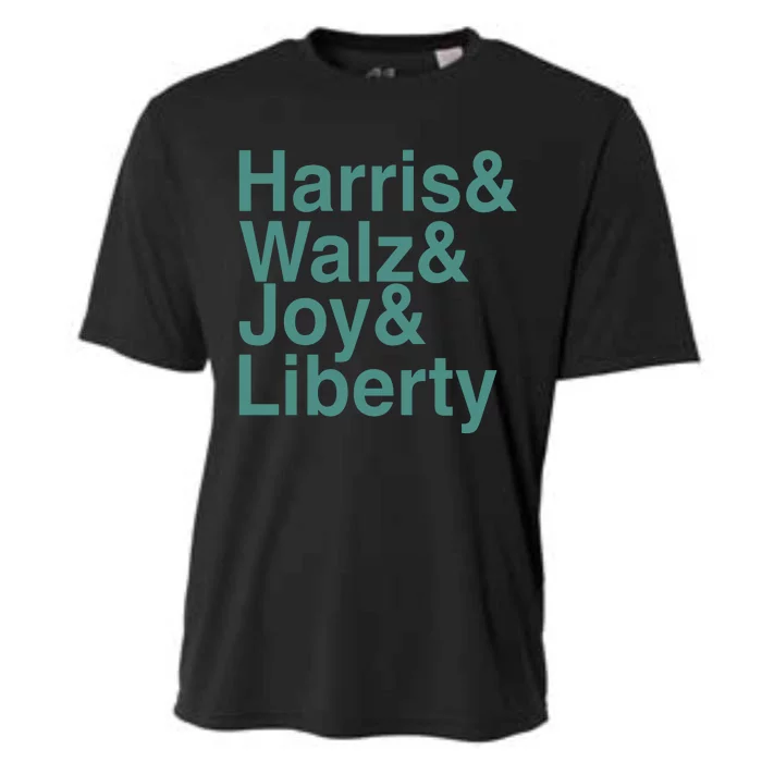 ‪Harris & Walz & Joy & Liberty Cooling Performance Crew T-Shirt