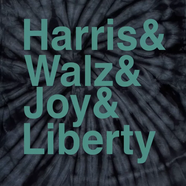 ‪Harris & Walz & Joy & Liberty Tie-Dye T-Shirt