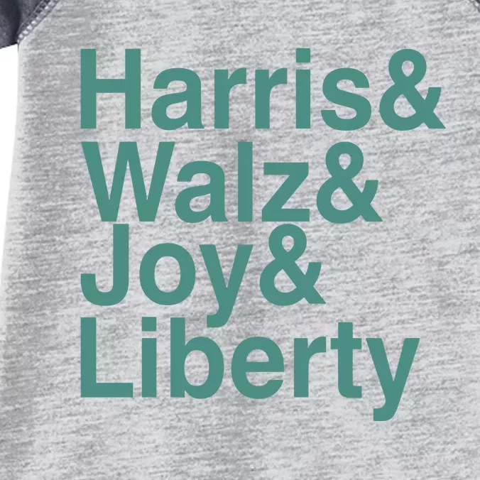 ‪Harris & Walz & Joy & Liberty Infant Baby Jersey Bodysuit