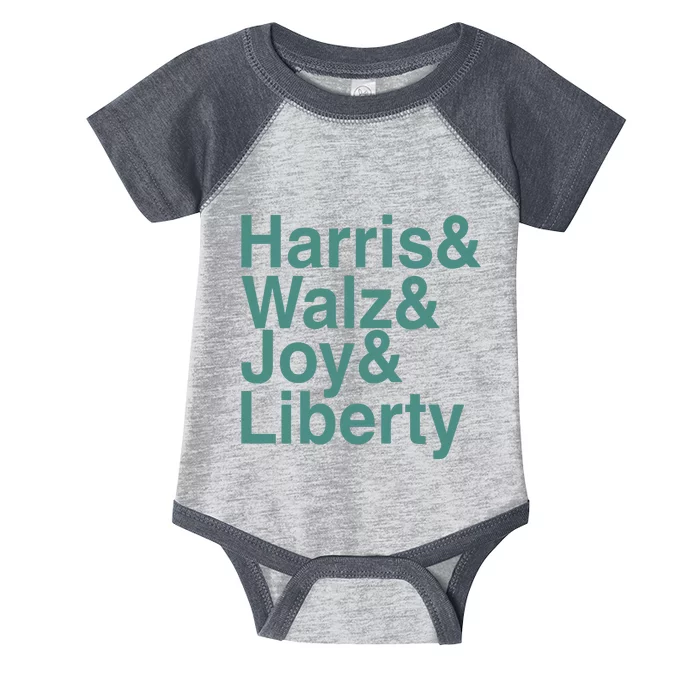 ‪Harris & Walz & Joy & Liberty Infant Baby Jersey Bodysuit