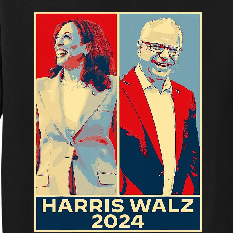 Harris Walz Kamala Harris Tim Walz For Vice President Usa Sweatshirt