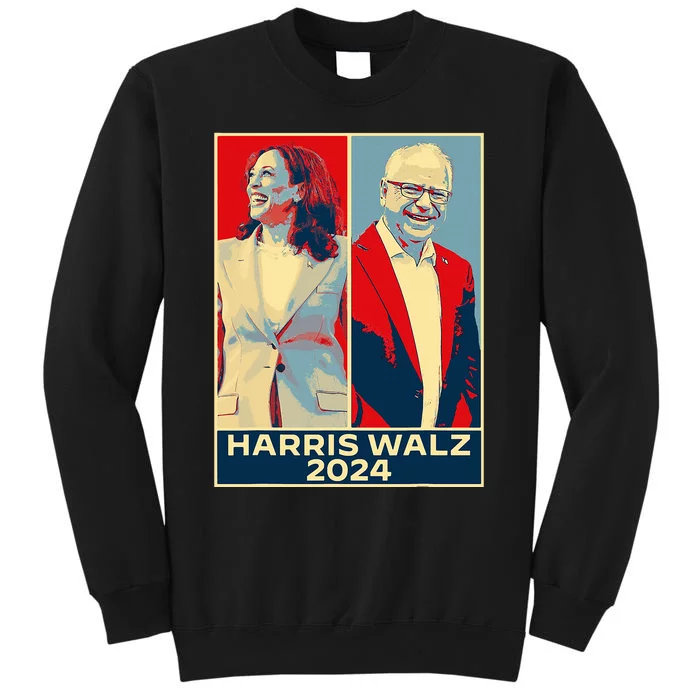 Harris Walz Kamala Harris Tim Walz For Vice President Usa Sweatshirt