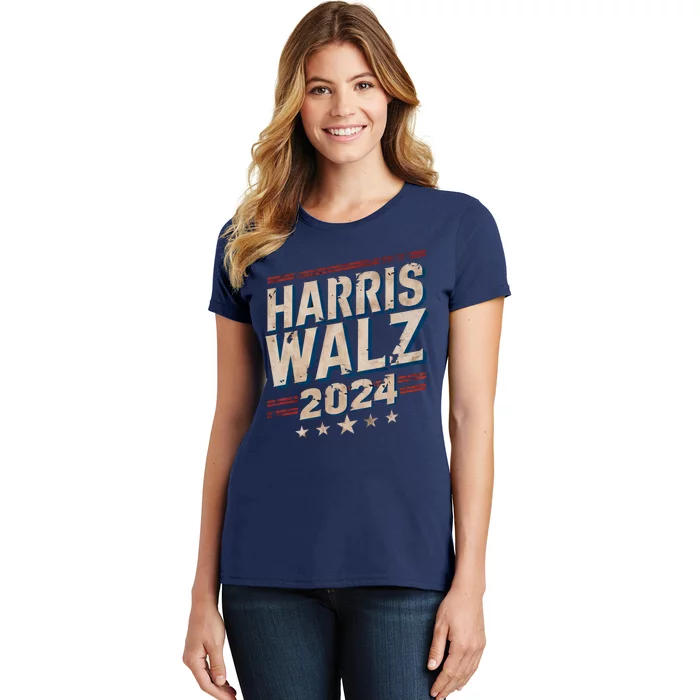 Harris Waltz Kamala 2024 Vintage Women's T-Shirt