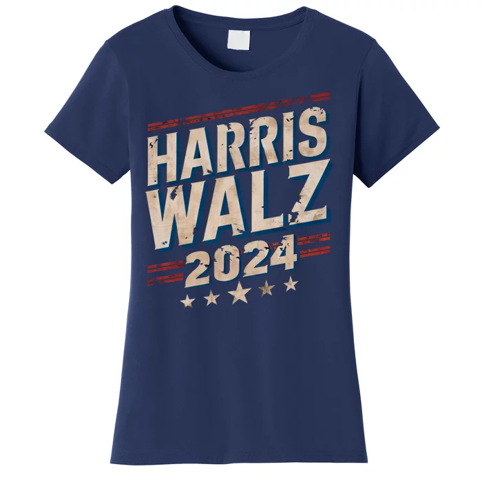 Harris Waltz Kamala 2024 Vintage Women's T-Shirt