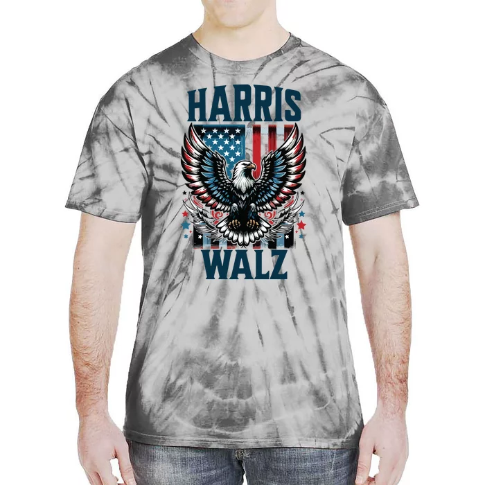 Harris Walz Kamala Harris Walz 2024 Tie-Dye T-Shirt