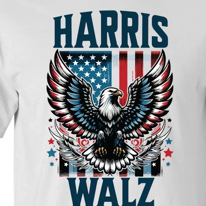 Harris Walz Kamala Harris Walz 2024 Tall T-Shirt