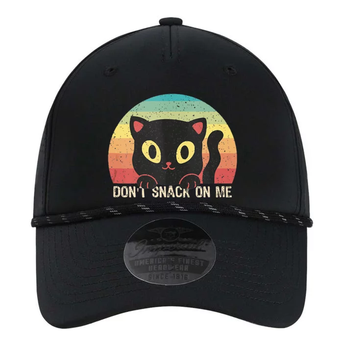 Harris Walz Kamala 2024 Support DonT Snack On Me Cat Performance The Dyno Cap