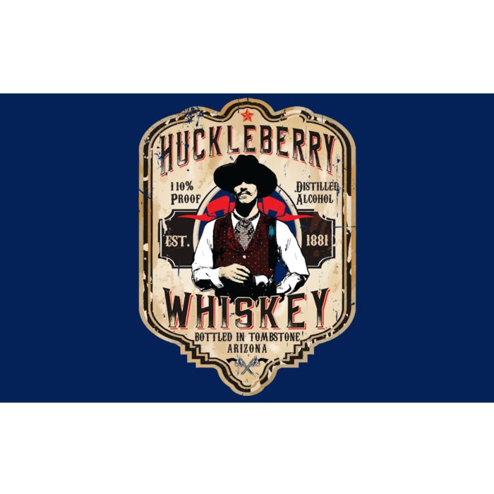 Huckleberry Whiskey Label Bumper Sticker