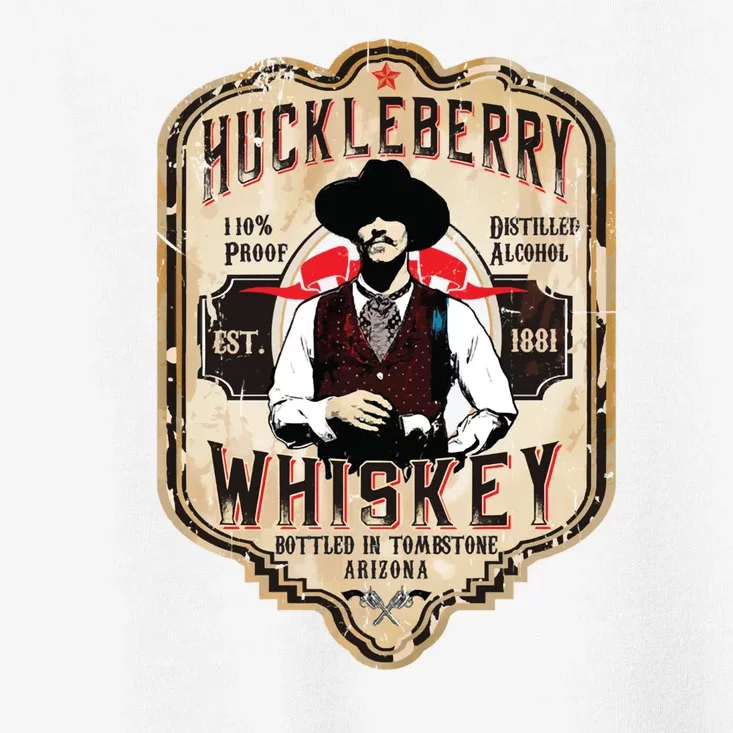 Huckleberry Whiskey Label Toddler T-Shirt