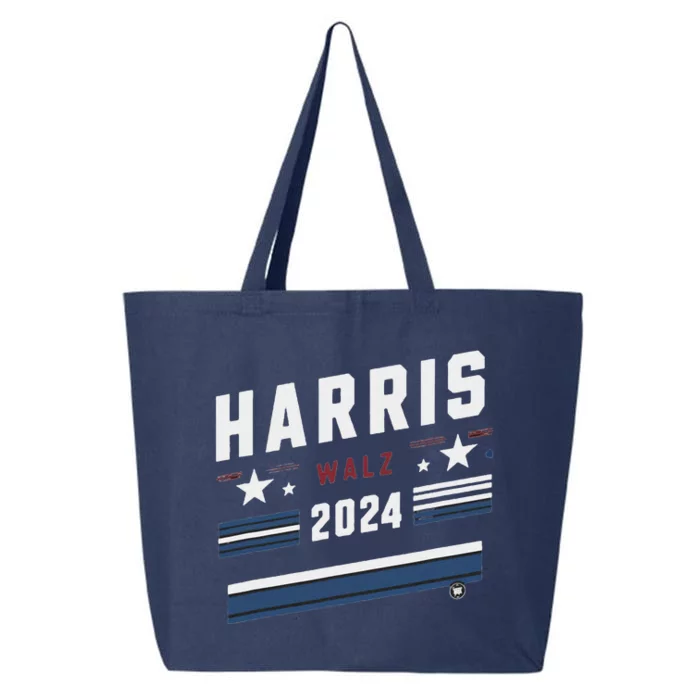 Harris Walz Lets Finish The Job 25L Jumbo Tote