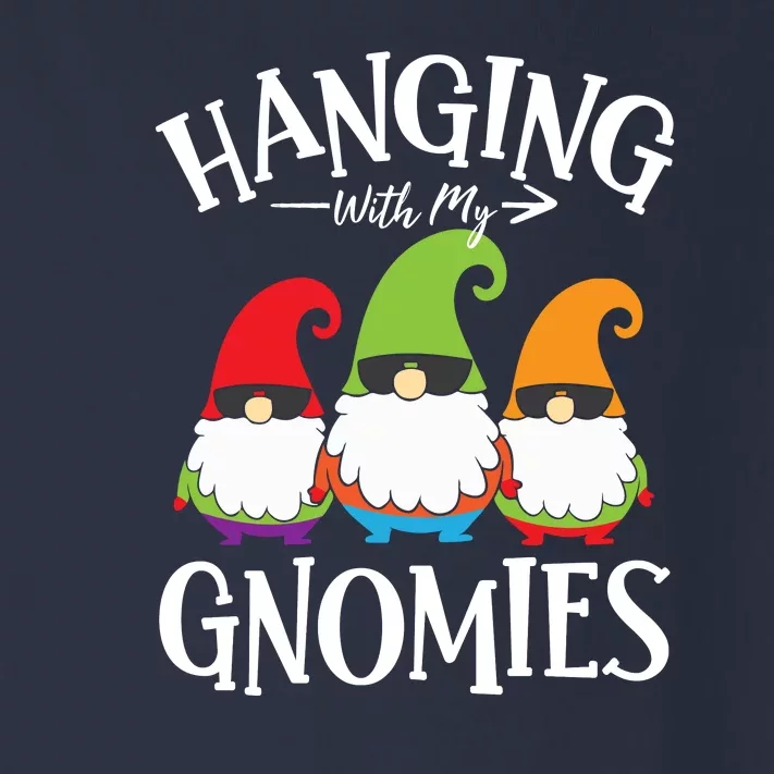 Hanging With My Gnomies Gnomes Christmas Squad Toddler Long Sleeve Shirt