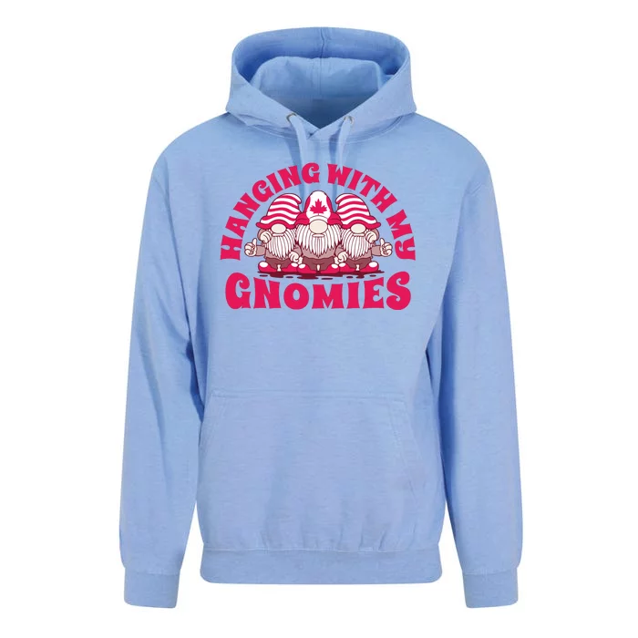 Hanging With My Gnomies Canada Unisex Surf Hoodie