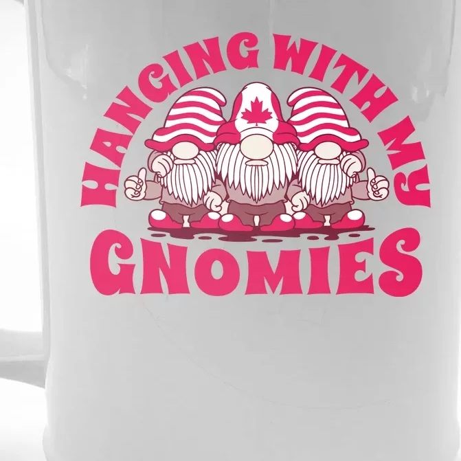 Hanging With My Gnomies Canada Front & Back Beer Stein