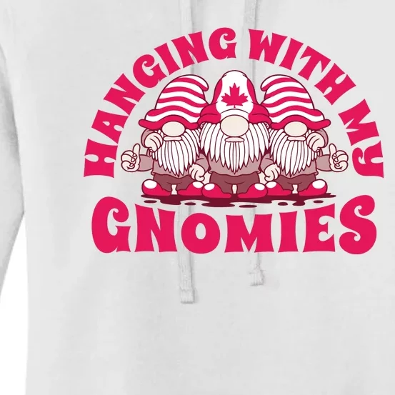 Hanging With My Gnomies Canada Women's Pullover Hoodie