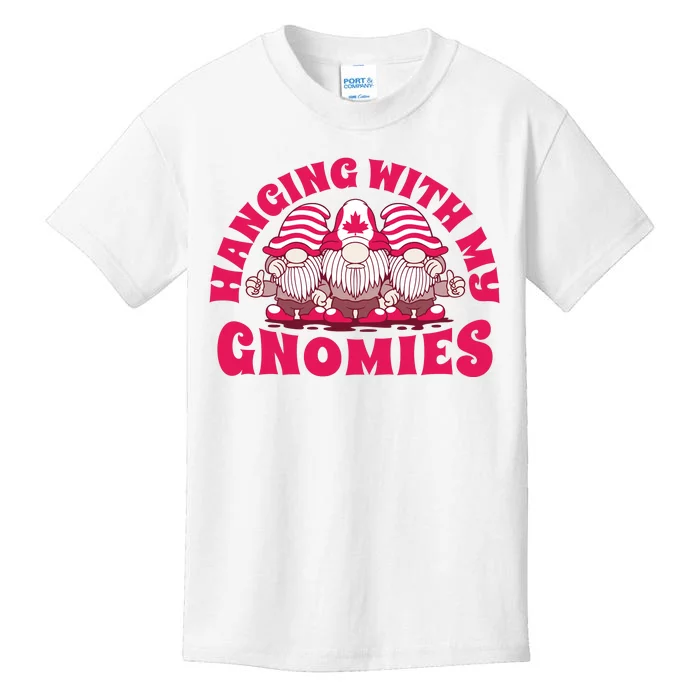 Hanging With My Gnomies Canada Kids T-Shirt