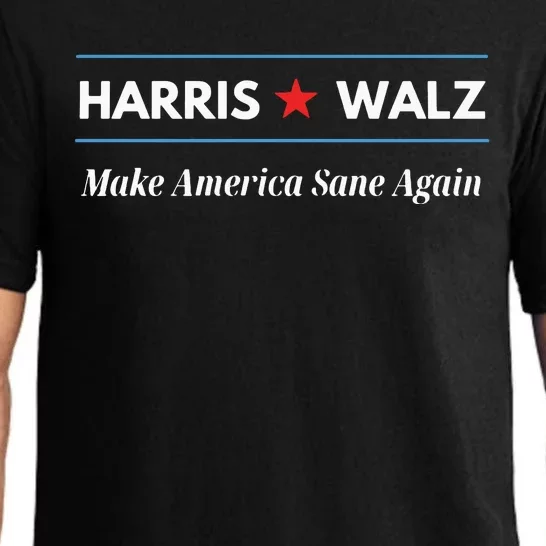 Harris Walz Make America Sane Again Pajama Set